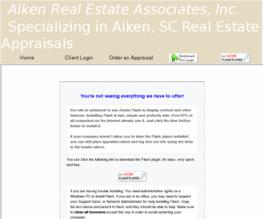 aikenassociates.com: Real Estate Appraisal - home appraisal - appraiser - real estate appraiser - residential appraisals - home inspections - home inspector -Aiken, SC - Aiken Real Estate Associates, Inc.
Aiken Real Estate Associates, Inc. specializing in Aiken, Barnwell and Edgefield Counties in  residential real estate appraisals and home inspections.