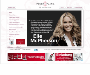 powerplate-europe.com: Power Plate
Website Power Plate Deutschland