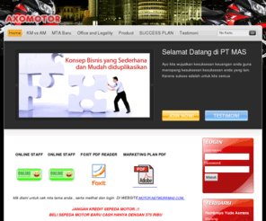 axomotor.com: Selamat datang di Motor Gratis dari axomotor.com by PT. MAS
