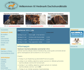 hedmarkdhk.com: Hedmark Dachshundklubb
Hedmarkdhk.com. Hedmark Dachshundklubb.