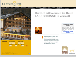 la-couronne.mobi: Hotel LA COURONNE Zermatt
Hotel Couronne CH-3920 Zermatt couronne@zermatt.ch Tel:  41 (0)27 966 23 00
