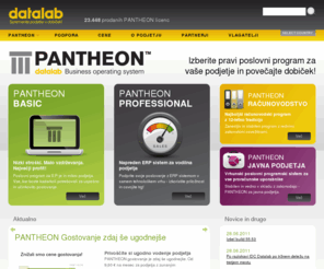 datalab.si: PANTHEON - Datalab PANTHEON
Izberite pravi poslovni program za vaše podjetje in povečajte dobiček!