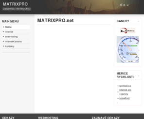 josefovice.net: MATRIXPRO.net
MATRIXpro