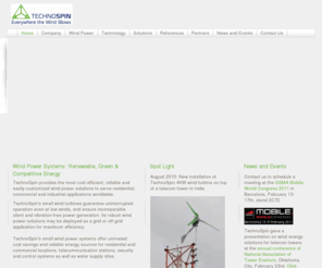 tswind.com: TechnoSpin | Wind Power Systems |Small Wind Turbines Suppliers
TechnoSpin provides small wind turbines for homes and commercial locations which are not limited to the areas with strong winds. Discover how to customize our wind power systems to your needs.