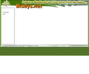 biodys.es: BioDys - Biodiesel
Máquinas para la fabricación de Biodiesel a partir de aceites vegetales, nuevos y usados para uso particular y pequeña industria