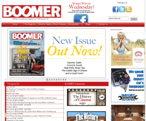 boomerrichmond.com: Boomer - Boomer Magazine - An online magazine for the Baby Boomer in all of us.-Boomer Magazine
Boomer Magazine, for the boomer in all of us. Boomer magazine reaches the largest and fastest growing population segment, baby boomers. boomers are the definitive resource for trends, research, comment and discussion. join our amazing writers at boomer life magazine as we explore the culture, humor, politics, health and issues of life as a baby boomer.