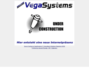 entdeckedieneugier.com: VegaSystems IT Consulting & Solutions Paderborn NRW: Under Construction
VegaSystems IT Consulting und Solutions. Ihr Internet Service Provider;
					  Server Administration unter Windows und allen Linux Derivaten, Hosting und Colocation, IBM Lotus Notes Domino Groupware und Premium Service