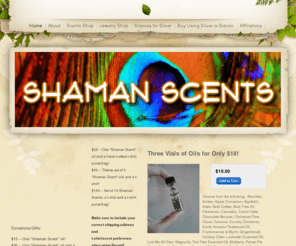 shamanscents.com:   - Home
We sell natural and unique body oils in our online store.