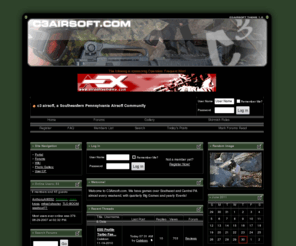 c3airsoft.com: c3 airsoft, a Southeastern Pennsylvania Airsoft Community
An airsoft community serving Philadelphia, Southeast Pennsylvania, and the Greater Delaware Valley