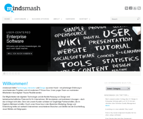 mindsmash.com: mindsmash GmbH - Have you got smashing ideas in mind?
Agentur für Web Software Entwicklung und digitales Design aus Hamburg. Das Angebot umfasst die Beratung zu den Themen Webdesign, Interaction Design Digital, Corporate Design sowie Usability Design.