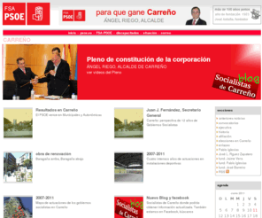 psoecarreno.org: PSOE Carreño
página oficial del PSOE de Carreño, Asturias, noticias, información política