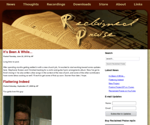 reclaimedpraise.com: Reclaimed Praise - Home
Reclaimed Praise - Free Christian worship resources.