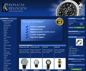 replicas-relogios.com: Replicas de relogios - Replicas de luxo. Breitling, Tag Heuer, Rolex. Excelente imitaçoes, falsos
Replicas de relogios de luxo. Excelente qualidade replicas relogios luxo. Rolex, Cartier, Breitling. Copias, falsos, imitaçoes.