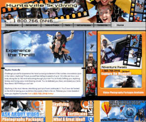 skydive-huntsville.com: Huntsville Skydiving
Huntsville Skydiving provides Huntsville Area Skydiving. Go Skydiving Alabama!  Call 1-800-766-0446.
