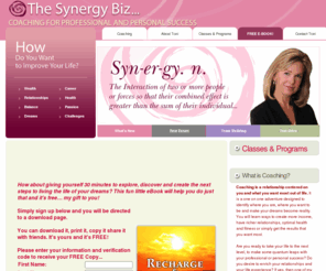 toniyork.com: The Synergy Biz Life Coaching - Toni York - Free Life Coaching EBook
Toni York Life Coach Coach Yourself to Success Online Free Personal Training Career E Book Counseling Programs Staff Motivation Management Motivation Spiritual Life Coach