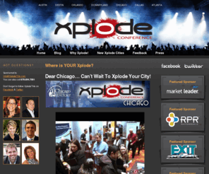 explodeconference.com: Real Estate Conferences for Real Professionals | Real Estate Technology
Real Estate Technology Conferences for Real Professionals coming to your city real soon!  678.414.5991 xplodeconference@gmail.com