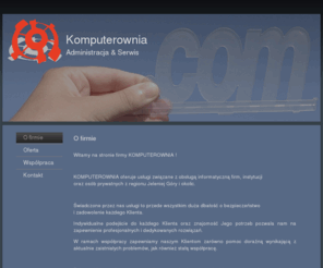 komputerownia.com: Witaj na stronie startowej
Joomla! - dynamiczny portal i system obsługi witryny internetowej