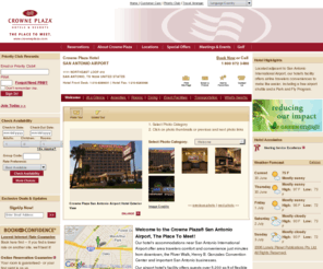 sanantonioairporthotel.com: Crowne Plaza Hotel SAN ANTONIO Hotels | SAN ANTONIO AIRPORT | Welcome
Hotel details information for Crowne Plaza Hotel SAN ANTONIO AIRPORT in SAN ANTONIO, UNITED STATES/TX