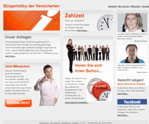 zeitzuzahlen.com: Bürgerlobby der Vetsicherten
Bürgerlobby