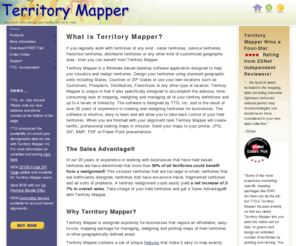 territorymapper.com: Territory Mapper
Territory Design, Mapping and Realignment Software