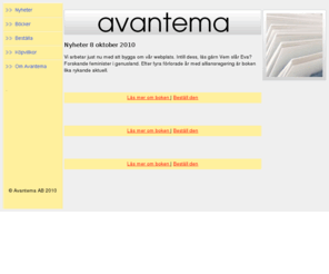 avantema.com: Avantema nyhetssidan
