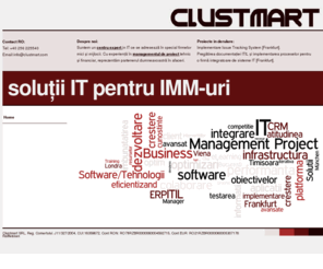 clustmart.com: Clustmart - Solutii IT pentru IMM-uri
Oferim solutii IT personalizate pentru IMM-uri. Consultanta si management de proiect tehnic si financiar)