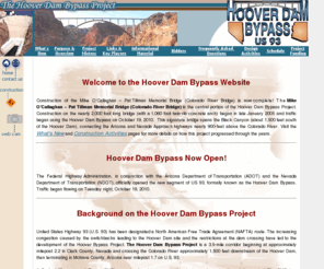 hooverdambypass.org: Hoover Dam Bypass
