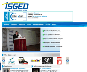 isged.com: İŞGED İş Dünyası Gelişim Derneği
