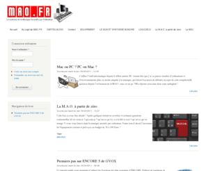 mao.fr: MAO.FR - Le webzine permanent de la Musique Assistée par Ordinateur
