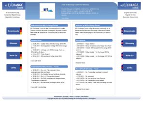 msxforum.de: MS Exchange Forum - msxforum
Discussion community for different themes around Microsoft Exchange & Microsoft Outlook.