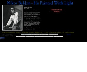 nikosbel-jon.com: Bel-Jon Studios - The Life and Art of Muralist Nikos Bel-Jon
The official website of Greek born artist Nikos Bel-Jon.  Bel-Jon developed innovative techniques to create murals on metal in the 1950's and 1960's.  His unique Mid Century Modern work was commissioned by some of the largest corporations in America.