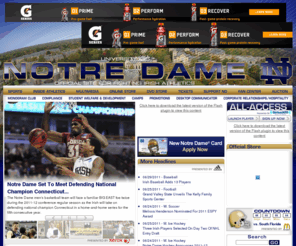 und.com: University of Notre Dame Official Athletic Site
The University of Notre Dame Official Athletic Site, partner of CBS College Sports Networks, Inc. The most comprehensive coverage of Notre Dame Fighting Irish athletics on the web.