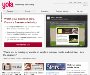 yolaphotos.com: Yola - Make a free website with our free website builder
Make a free website with our free website builder. We offer free hosting and a free website address. Get your business on Google, Yahoo & Bing today.