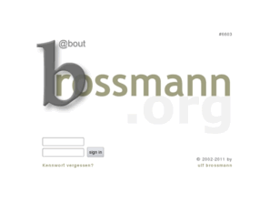 brossmann.org: brossmann.org - eine Familie geht ins Netz
brossmann.org - eine Familie geht ins Netz