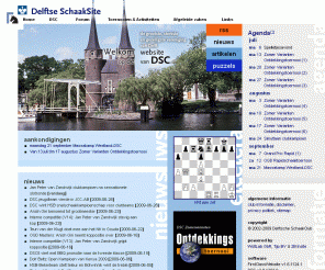 delftseschaaksite.nl: Delftse SchaakSite
Welkom op de Delftse SchaakSite. Een project van de Delftsche SchaakClub in samenwerking met alle Delftse schaakverenigingen.
