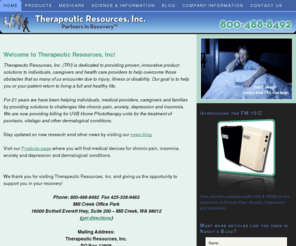 trimedsupplies.com: Therapeutic Resources, Inc. — Offering innovative and traditional therapy products, for over 20 years.
Offering innovative and traditional therapy products, for over 20 years.