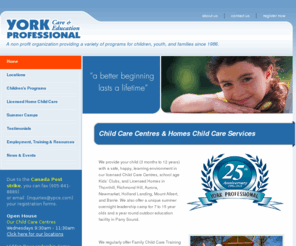 yorkprofessionalcareandeducation.ca: York Region Day care, York Region Child Care Centres & Homes Services - York Professional Care and Education
