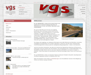 baugrundinstitut.com: vgs INGENIEURE Dr. Köhler & Kirschstein GmbH, Erfurt/Thüringen, Leipzig/Sachsen, Magdeburg, Köthen/Sachsen-Anhalt : Welcome
Die vgs INGENIEURE Dr. Köhler & Kirschstein GmbH ist ein Ingenieurbüro für Geotechnik (Baugrundinstitut) und Spezialplanung im Tiefbau, Wasserbau und Landschaftsbau