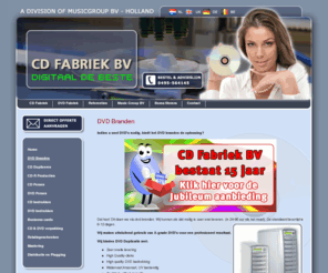 dvd-branden.nl: DVD Branden & CD Branden -
Voor een perfecte DVD Duplicatie of CD Duplicatie. Wij kunnen als dat nodig is zeer snel leveren. (in 24-96 uur als het moet). De standaard levertijd is 6-12 dagen