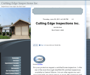 cei-i.com: Cutting Edge Home Inspections
Central Illinois Home Inspection Services