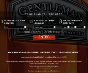 gentalmanjack.com: Gentleman Jack Rare Tennessee Whiskey
Jack Daniel's Tennessee Whiskey