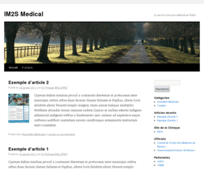 im2s-medical.com: IM2S Medical | Le site de la Direction Médicale de l'IM2S
