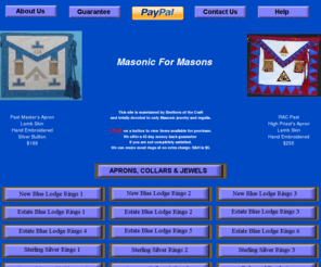 masonic4masons.com: Masonic For Masons
Masonic Jewelry for Masons by a Mason