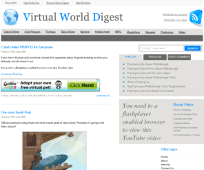 virtualworlddigest.com: Virtual World Digest - everything about best online worlds around the internet
everything about best online worlds around the internet