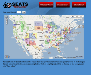 40seats.com: 40 Seats
40 Seats 2010 Congress Election