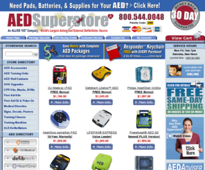 aeds-for-life.com: AED Superstore
AED Superstore - offering brand name Automated External Defibrillators (AEDs), oxygen supplies, CPR Masks and Medical Oversight & Training. Free Shipping on every AED!