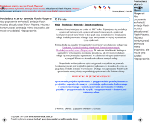 karton-druk.com.pl: Karton-Druk.pl
Jako drukarnia offsetowa wykonujemy wszelkiego rodzaju zlecenia, związane z drukiem na kartonie o gramaturze do 640 g/m2. Produkujemy opakowania kartonowe, kartoniki pod skin-pack, a w szczególności kartoniki pod blistry.