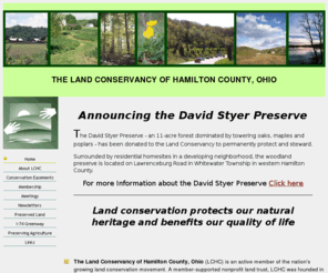 landconservancyhc.org: The Land Conservancy of Hamilton County
