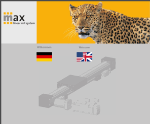 max-gmbh.com: max GmbH, Lineareinheit, Linearachse, Linearmodul.
Wir sind Hersteller von Lineareinheiten in Aluminium-Profiltechnik und bieten ein breites Programm von Lineareinheiten sowie kombinierten Systemen