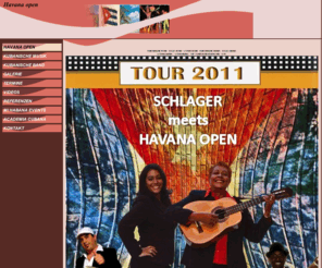 roldanos.com: Kubanische Musik. Havana open. Live in Deutschland. Kubanische Band on Tour. Salsa Band.
Havana open. Kubanische Musik Band. Live in Deutschland. Tour 2011. Kubanische Band.  Salsa Band. Latino Band. Musik aus Kuba. Latin Music. Salsa  Show. Musica Cubana. Salsa Musik.